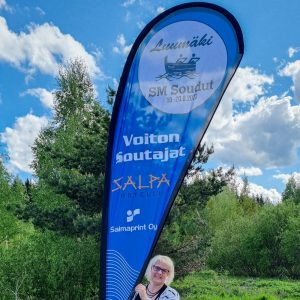 Voiton soutajat mainoslippu Saimaprint Oy