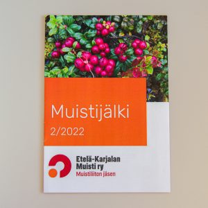 Muistijälki esite Saimaprint Oy