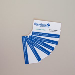 Fysikaalisen käyntikortit Saimaprint Oy