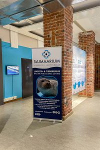 Saimaarium roll-up mainokset Saimaprint Oy